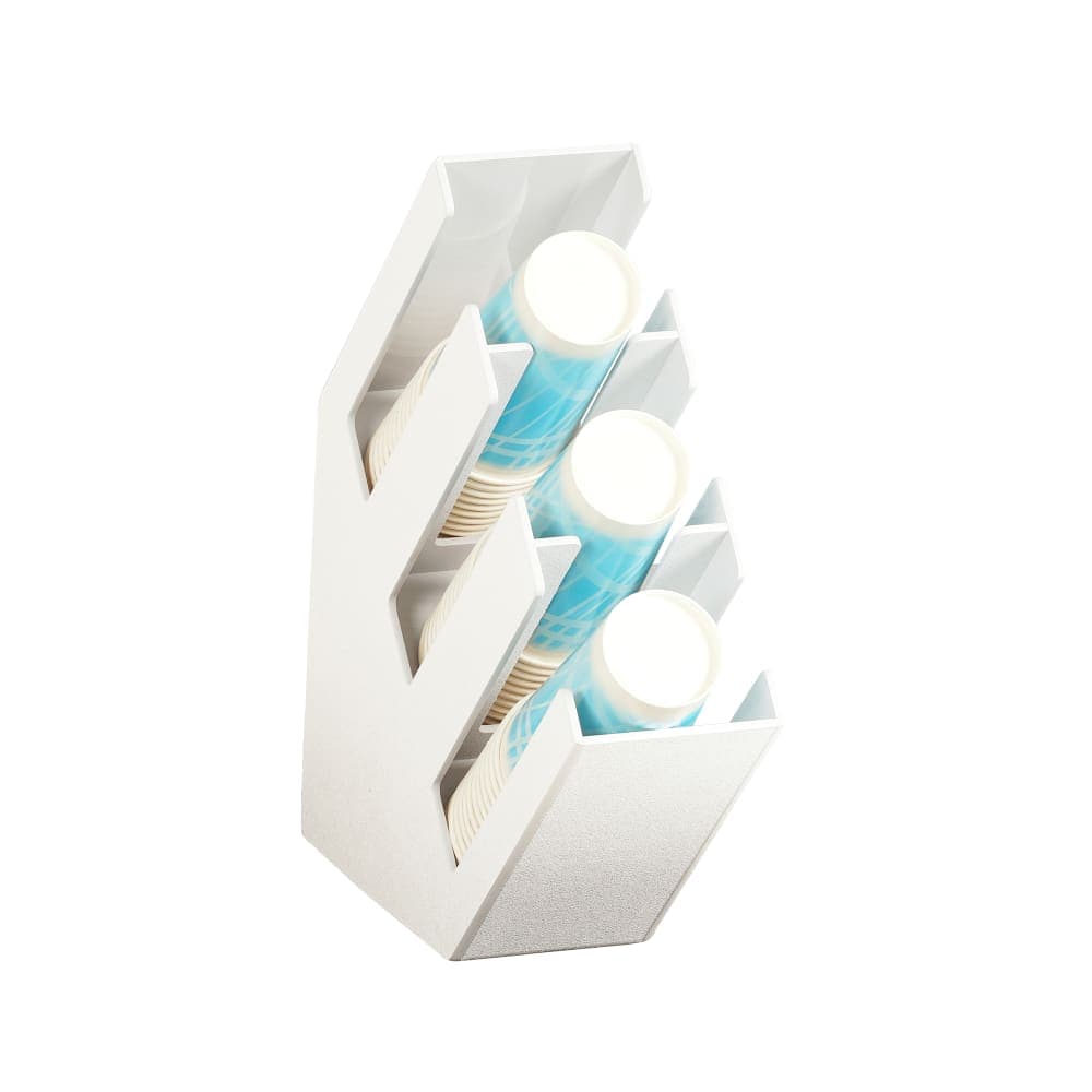 Cal-Mil 2048-3-15 Cup & Lid Organizer, (3) Compartment, All Cup Types