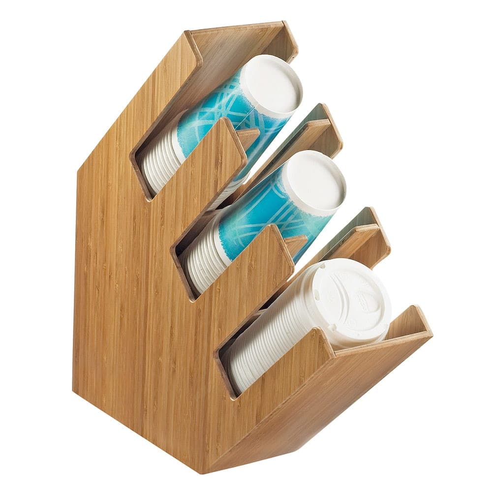 Cal-Mil 2048-3-60 Cup & Lid Organizer, (3) Compartment, All Cup Types