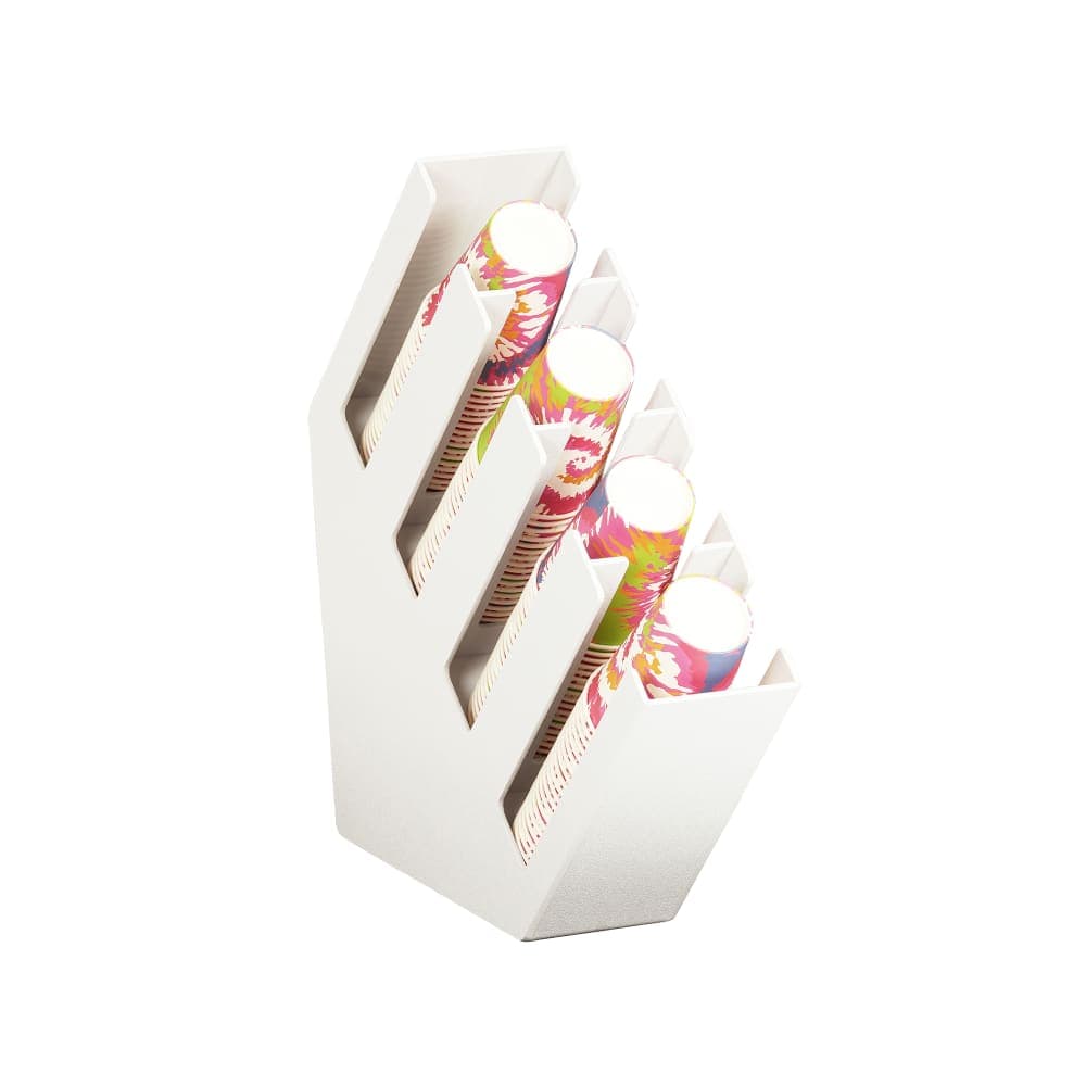 Cal-Mil 2048-4-15 Cup & Lid Organizer, (4) Compartment, All Cup Types