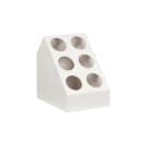 Cal-Mil 2049-15 6 Cylinder Classic Cylinder Display Only - White thumbnail 2