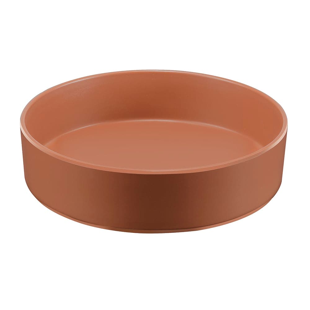 Cal-Mil 22013-10-109 72 oz Round Melamine Hudson Bowl, Terra Cotta