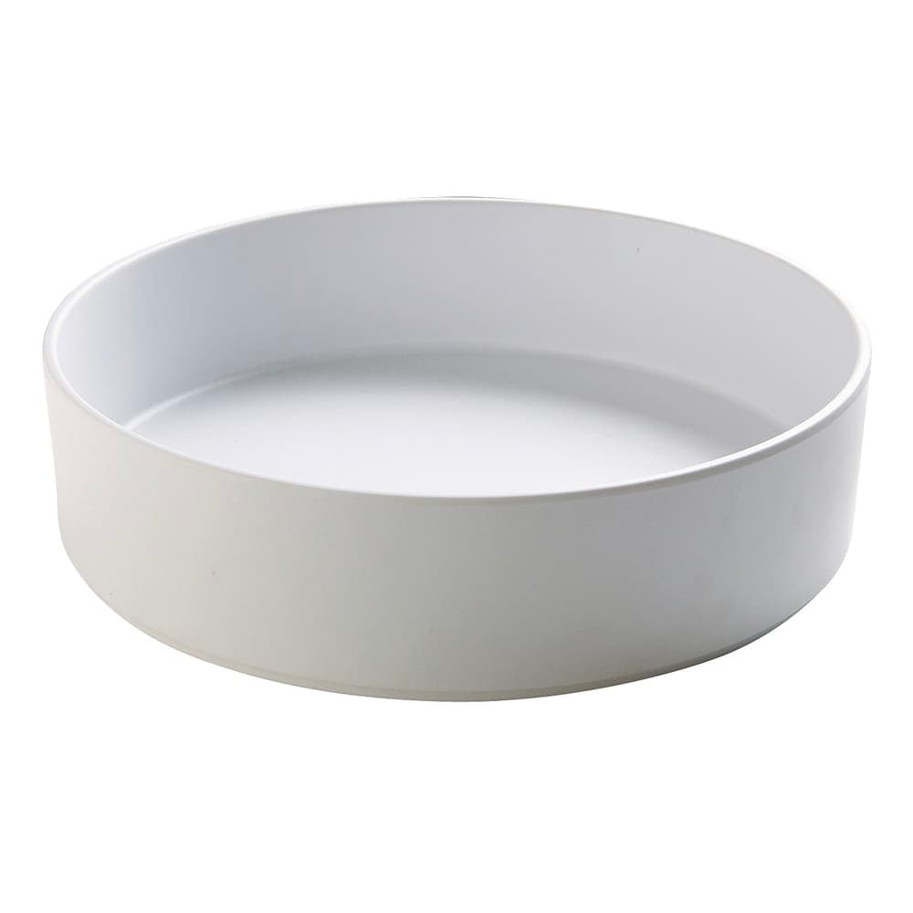 Cal-Mil 22013-10-15 10" Round Melamine Bowl, White