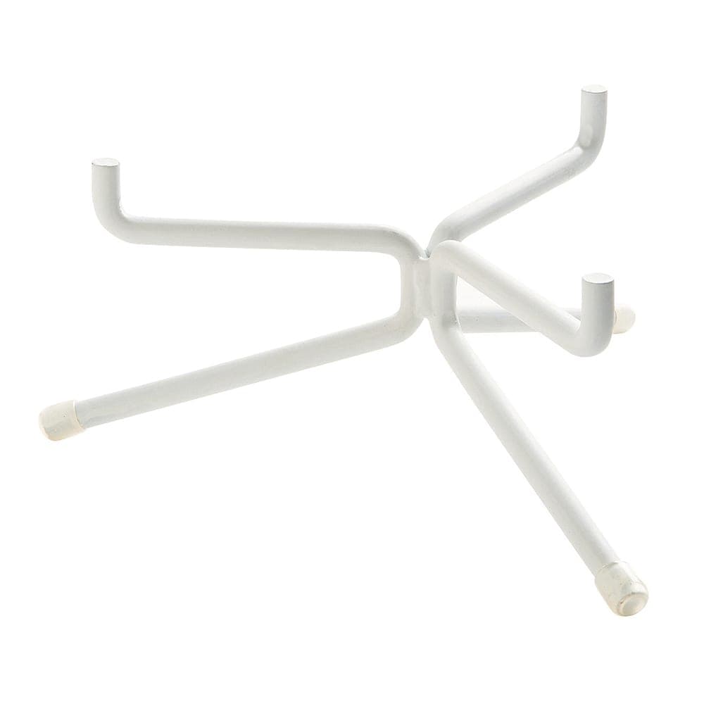 Cal-Mil 22016-4-15 Riser Bowl Stand for 10" Plate - 9"D x 4"H, Steel, White