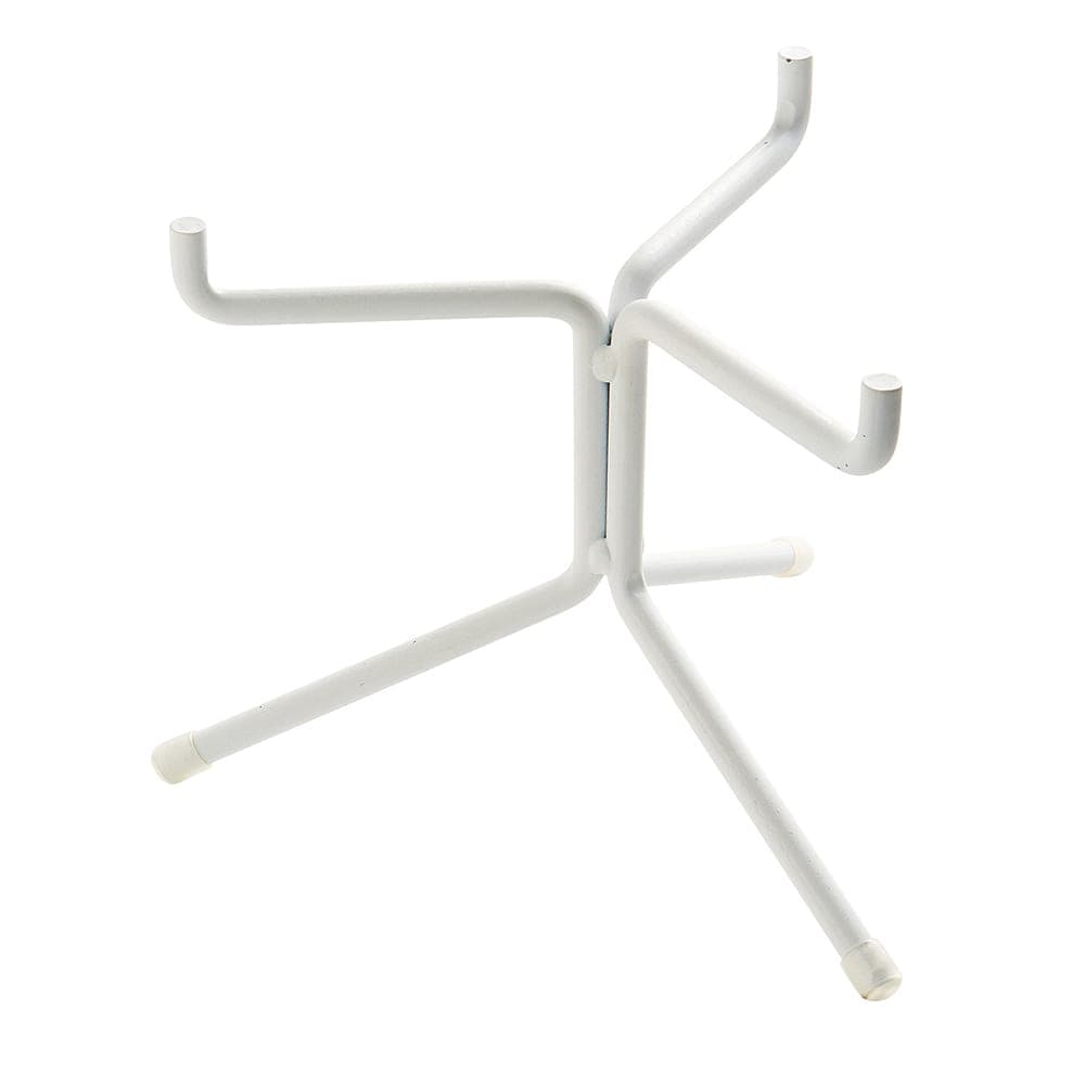 Cal-Mil 22016-7-15 Riser Bowl Stand for 10" Plate - 9"D x 7"H, Steel, White