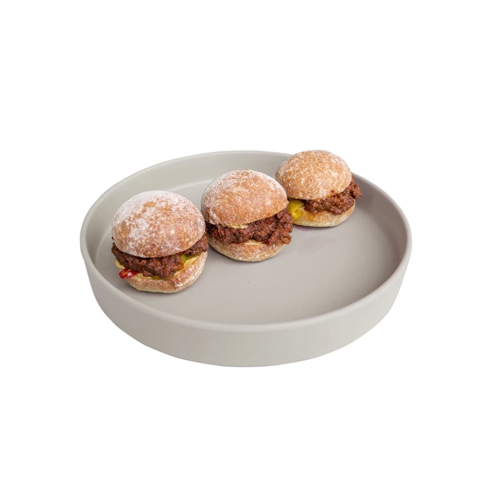 Cal-Mil 22017-10-102 10" Round Melamine Plate, Ash