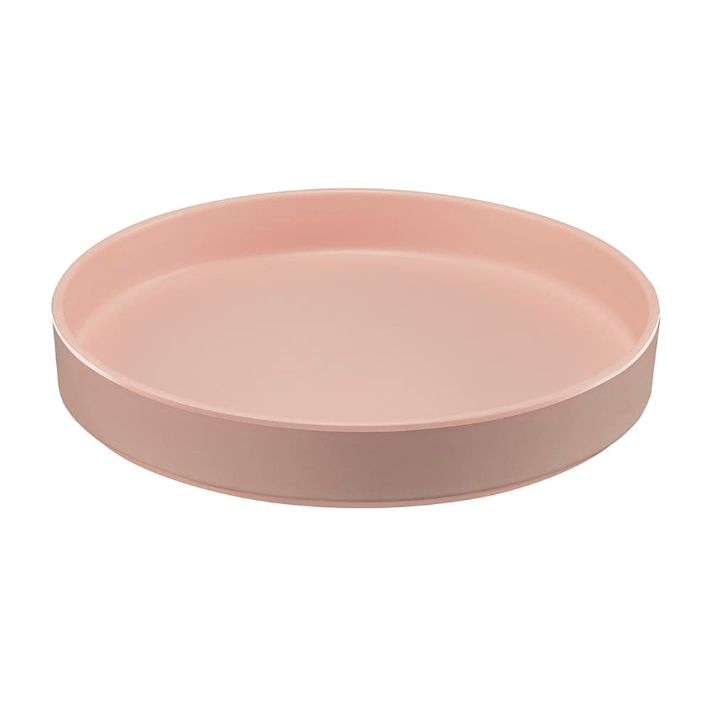 Cal-Mil 22017-10-108 10" Round Melamine Hudson Plate, Blush