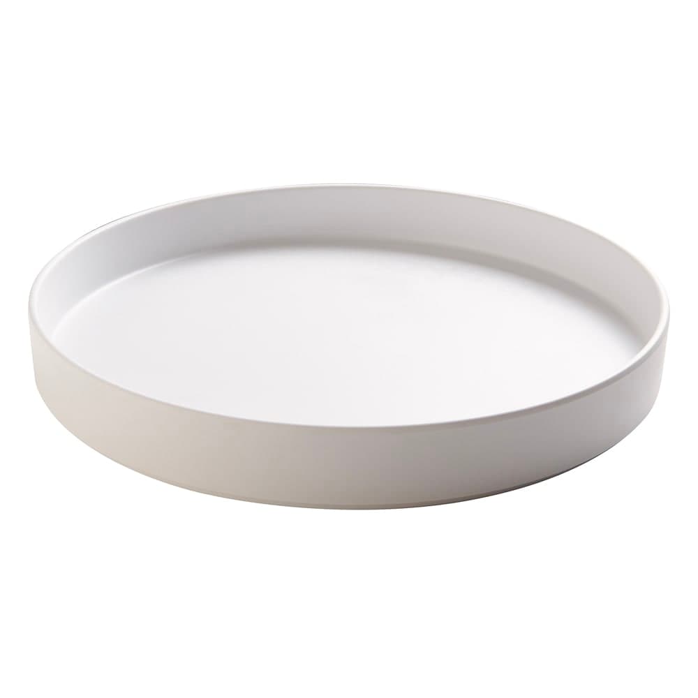 Cal-Mil 22017-10-15 10" Round Melamine Plate, White