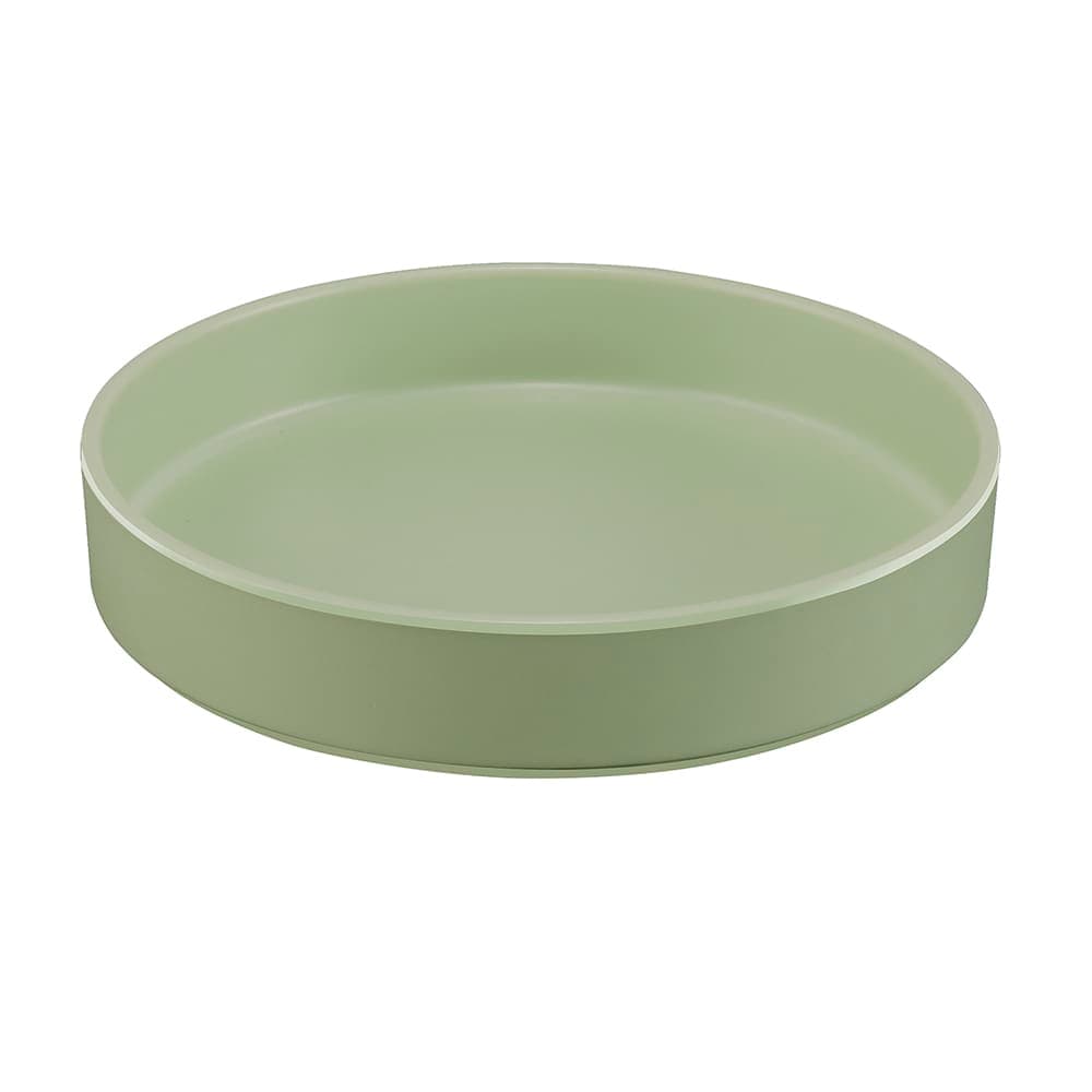 Cal-Mil 22017-8-107 8 1/4" Round Melamine Hudson Plate, Matcha
