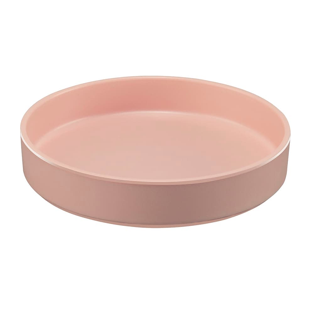 Cal-Mil 22017-8-108 8 1/4" Round Melamine Hudson Plate, Blush