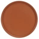 Cal-Mil 22026-10-109 10 1/4" Round Melamine Hudson Plate - Terra Cotta thumbnail 2