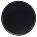 Cal-Mil 22026-10-13 10 1/4" Round Melamine Hudson Plate - Black thumbnail 2