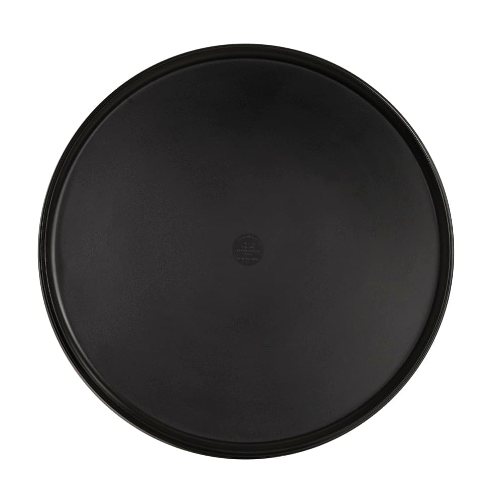 Cal-Mil 22026-16-13 16" Round Hudson Platter - Melamine, Black