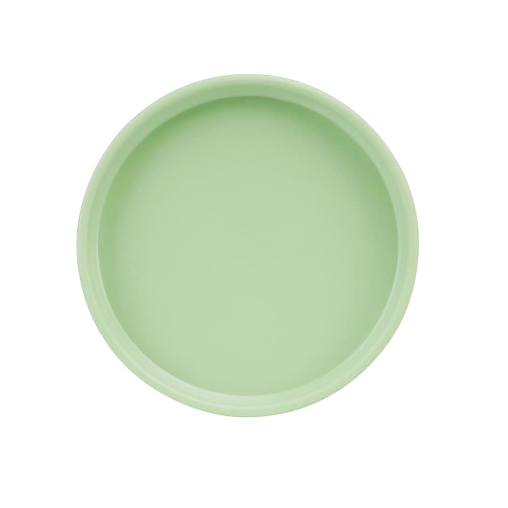Cal-Mil 22026-6-107 6" Round Melamine Hudson Plate - Matcha