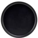 Cal-Mil 22026-8-13 8 1/4" Round Melamine Hudson Plate - Black thumbnail 2