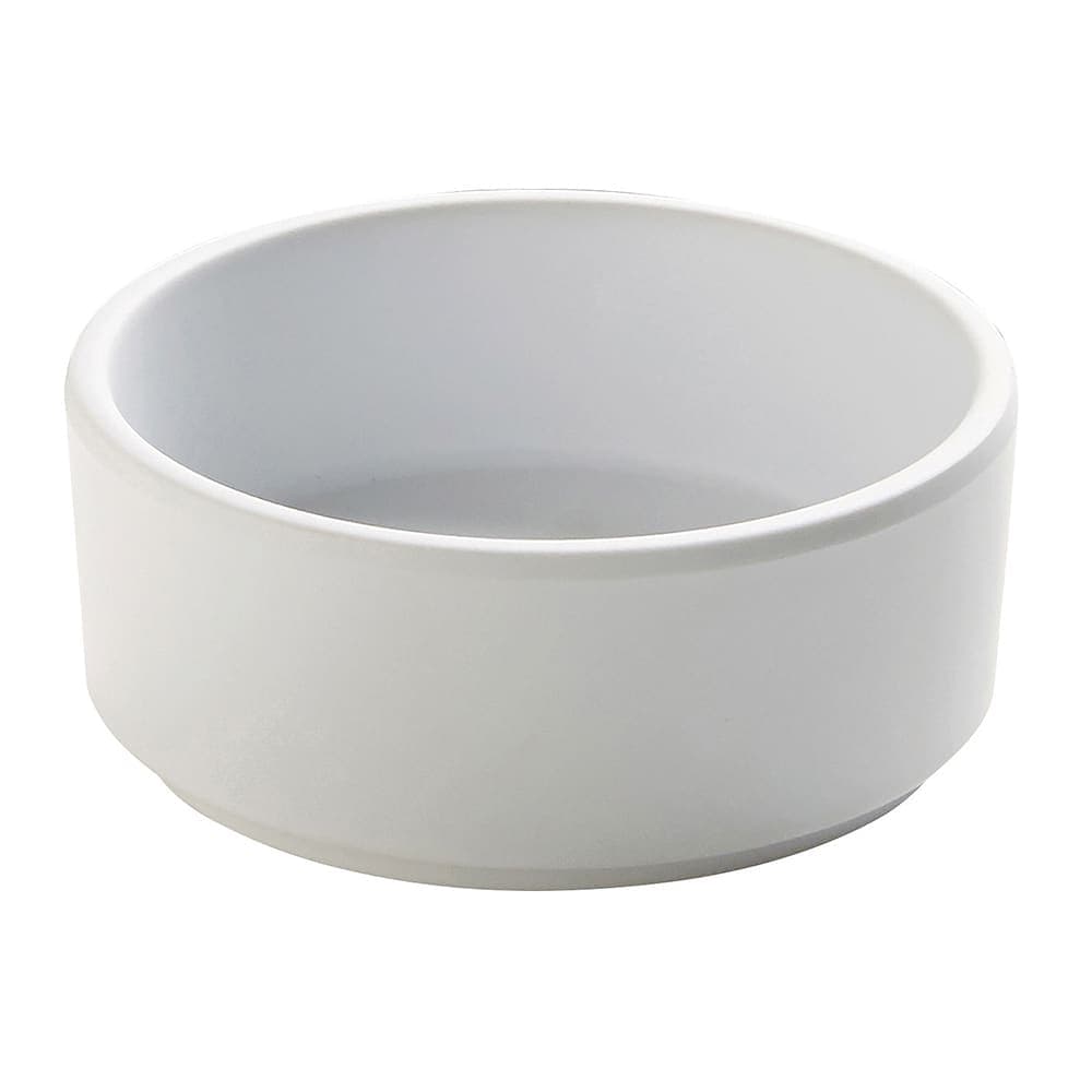 Cal-Mil 22027-15 4" Round Melamine Ramekin, White