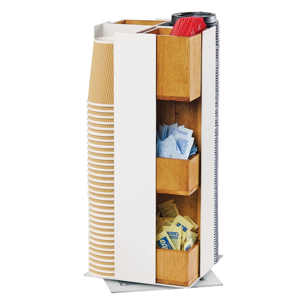 Cal-Mil 22109-15 Cup & Lid Organizer, (4) Compartment, All Cup Types