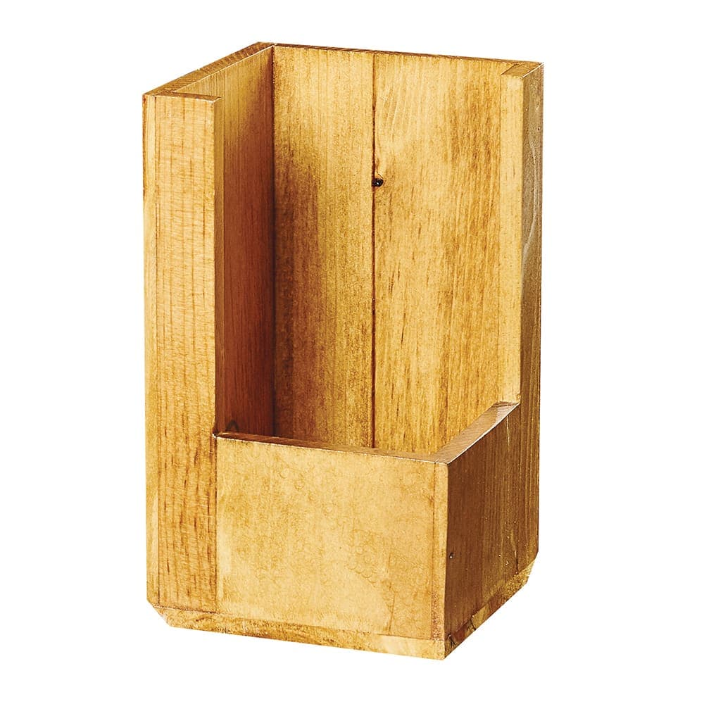 Cal-Mil 22111-99 Cup & Lid Holder Insert for 22109-15, Reclaimed Wood
