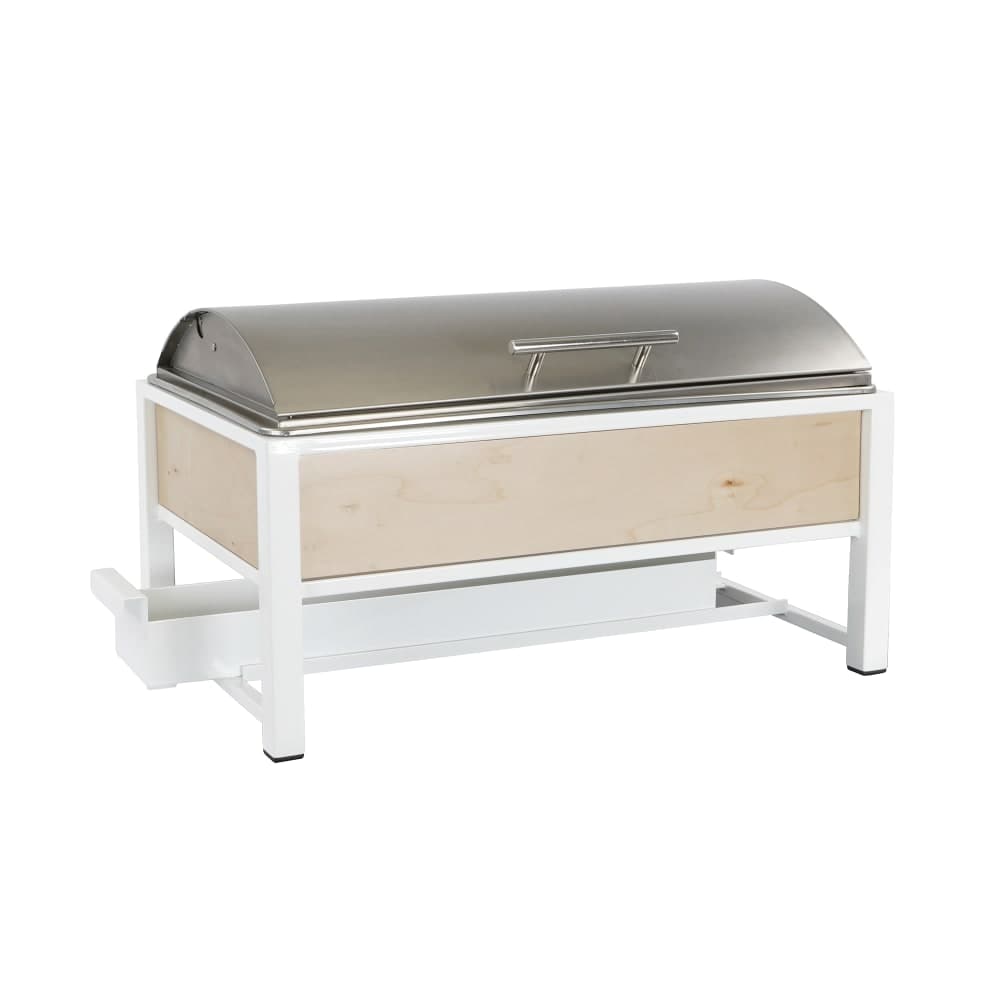 Cal-Mil 22113-71 Full Size Chafer w/ Lift off Lid & Chafing Fuel Heat