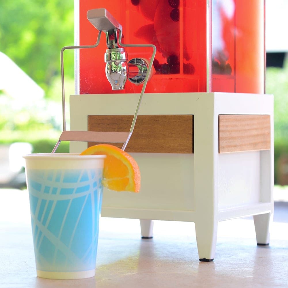 Cal-Mil 22146 Hands Free Spigot Adapter for Existing Cal Mil Spigots - 4 5/8"W x 1 3/4"D x 6 2/5"H