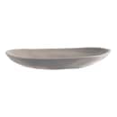 Cal-Mil 22304-10-102 10 1/4" Round Melamine Marin Plate, Ash Gray thumbnail 2
