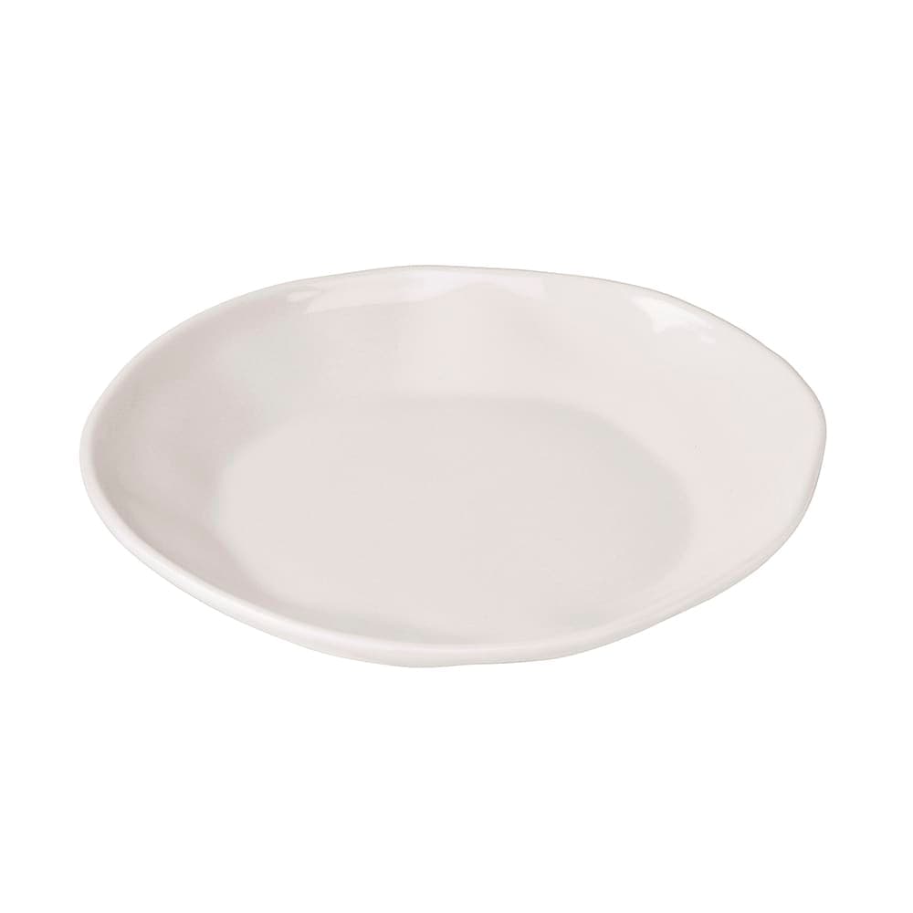 Cal-Mil 22304-7-103 6 1/2" Round Melamine Marin Plate, Ivory