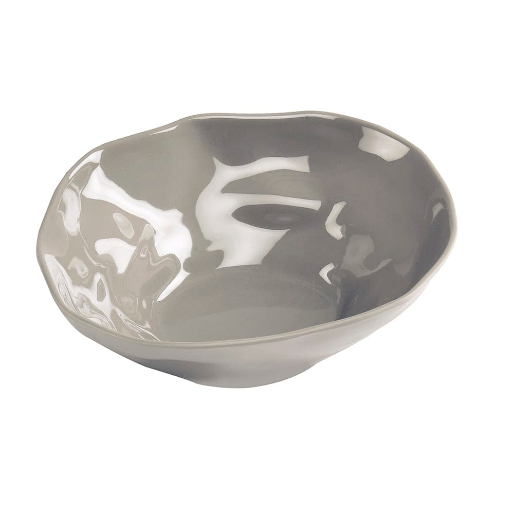 Cal-Mil 22305-5-102 5" Round Melamine Marin Bowl, Ash Gray