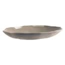 Cal-Mil 22306-912-102 12" x 9" Oval  Marin Platter - Melamine, Ash Gray thumbnail 2