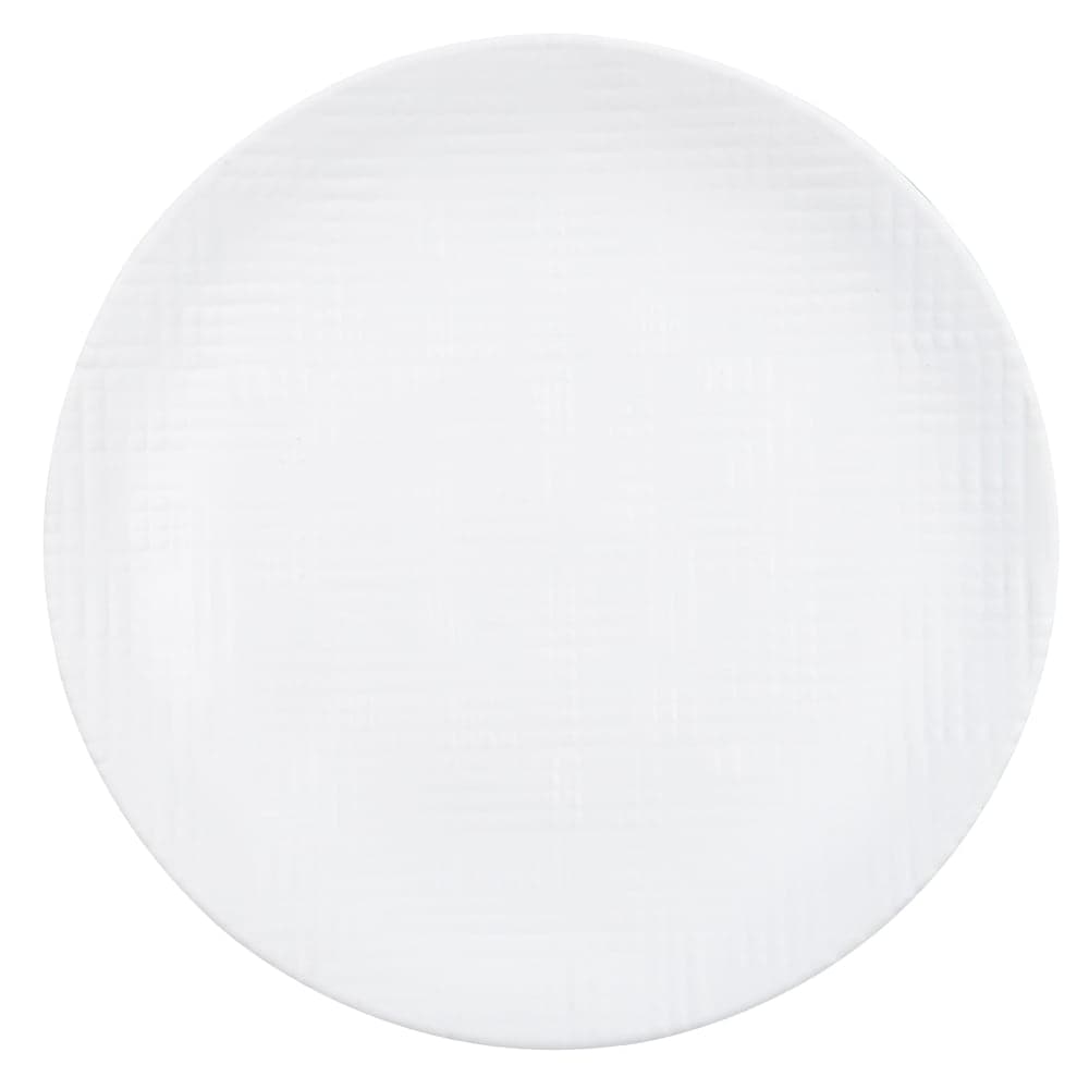 Cal-Mil 22328-7-15 7" Round Melamine Dinner Plate, White