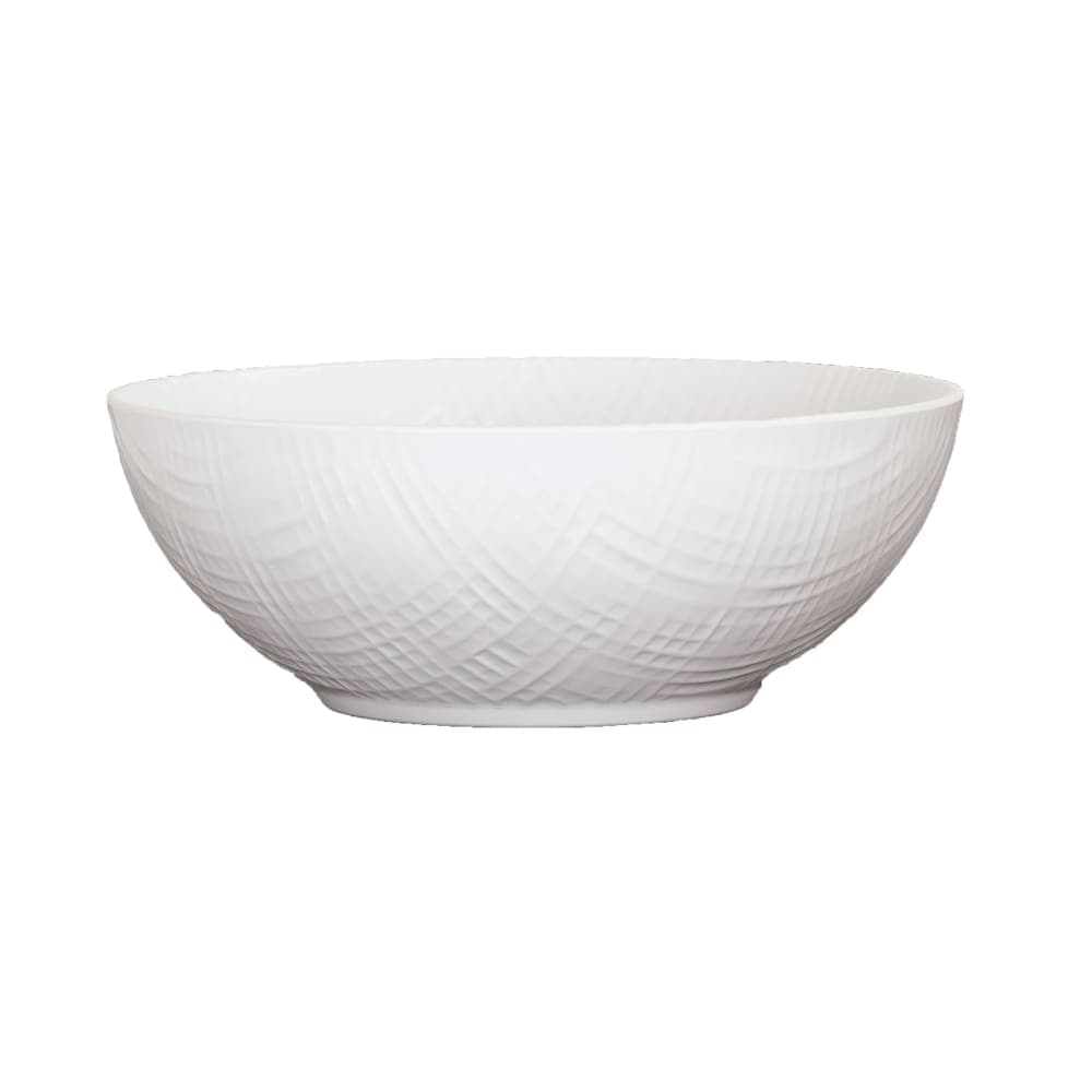 Cal-Mil 22329-11-15 125 oz Round Melamine Bowl, White