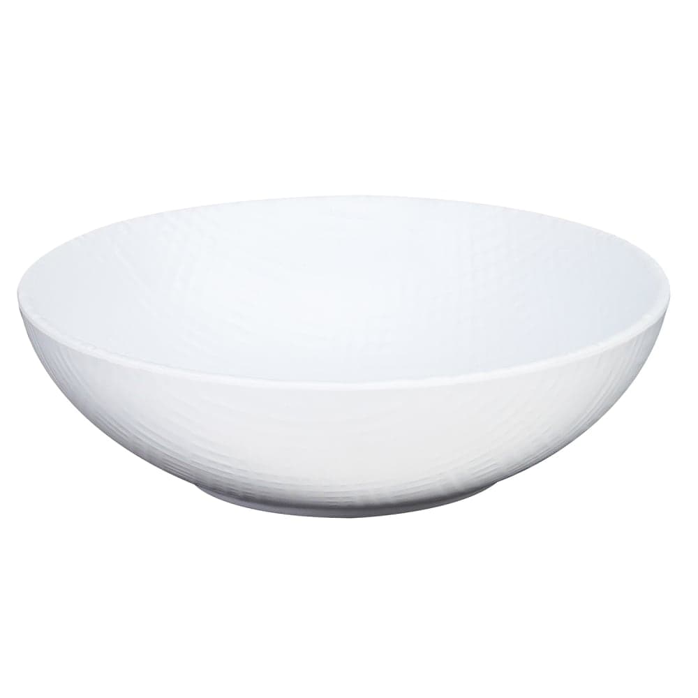 Cal-Mil 22329-6-15 6 1/2" Round Melamine Dinner Bowl, White