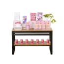 Cal-Mil 22348-42-99 Merchandising Table w/ Madera Top & Metal Frame - 42"W x 24"D x 29 3/4"H thumbnail 3