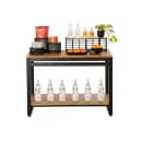 Cal-Mil 22348-42-99 Merchandising Table w/ Madera Top & Metal Frame - 42"W x 24"D x 29 3/4"H thumbnail 5