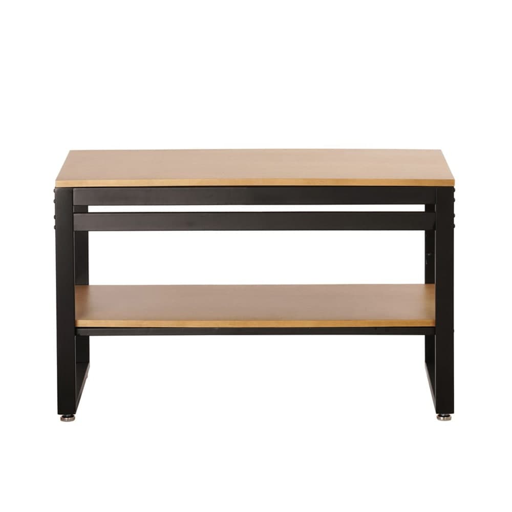Cal-Mil 22350-38-99 Merchandising Table w/ Madera Top & Metal Frame - 38"W x 18"D x 27 7/8"H