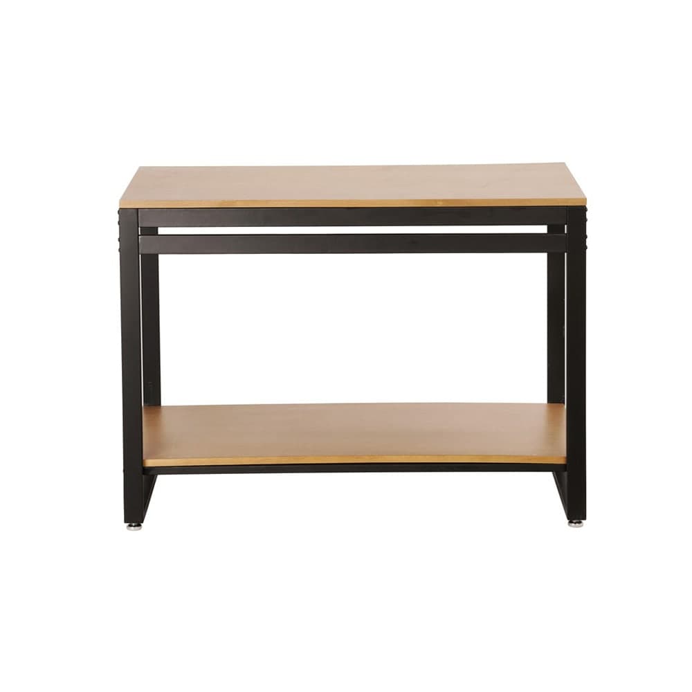 Cal-Mil 22350-38S-99 Merchandising Table w/ Madera Top & Metal Frame - 38"W x 18"D x 24"H