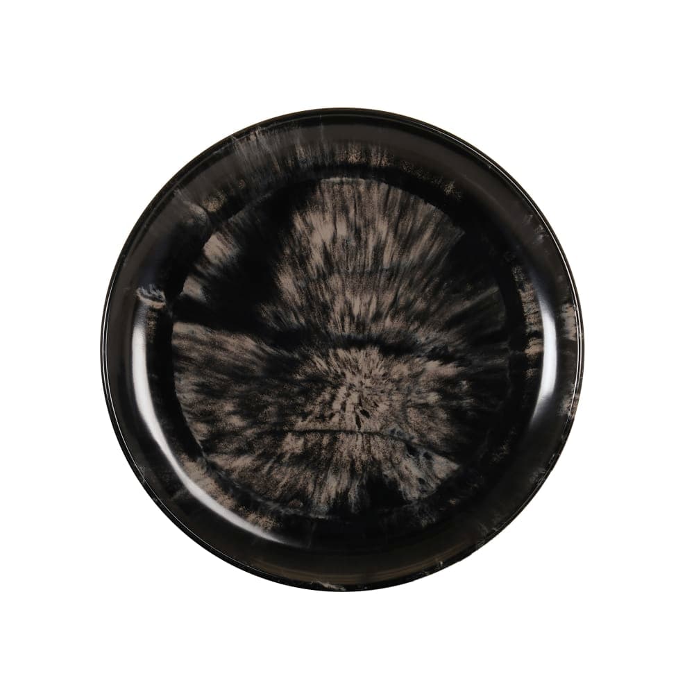 Cal-Mil 22351-10-120 10" Round Melamine Dinner Plate, Black