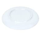 Cal-Mil 22351-7-104 7" Round Melamine Dinner Plate, White/Blue thumbnail 4