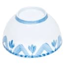 Cal-Mil 22354-5-104 14 oz Round Melamine Bowl, White/Blue thumbnail 4