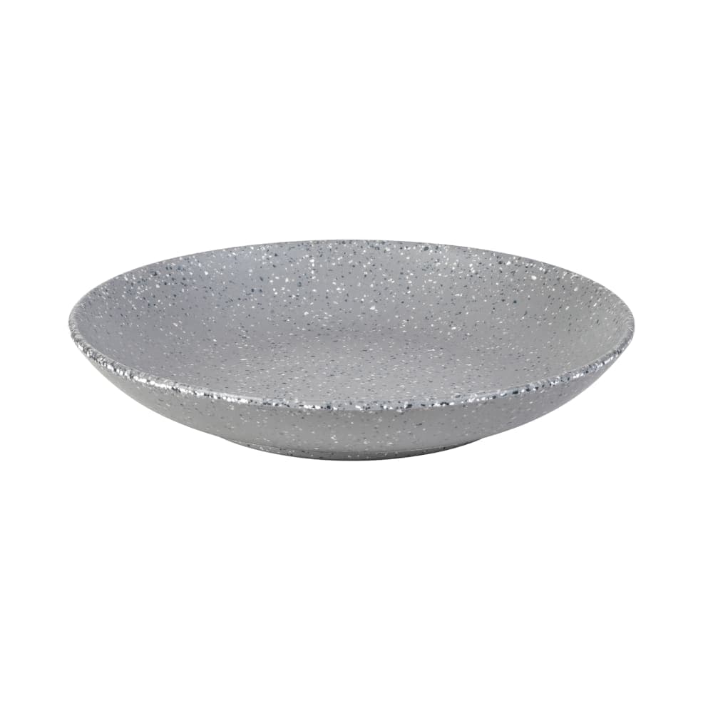 Cal-Mil 22390-7-121 7" Round Melamine Dinner Plate, Gray
