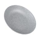 Cal-Mil 22390-7-121 7" Round Melamine Dinner Plate, Gray thumbnail 5