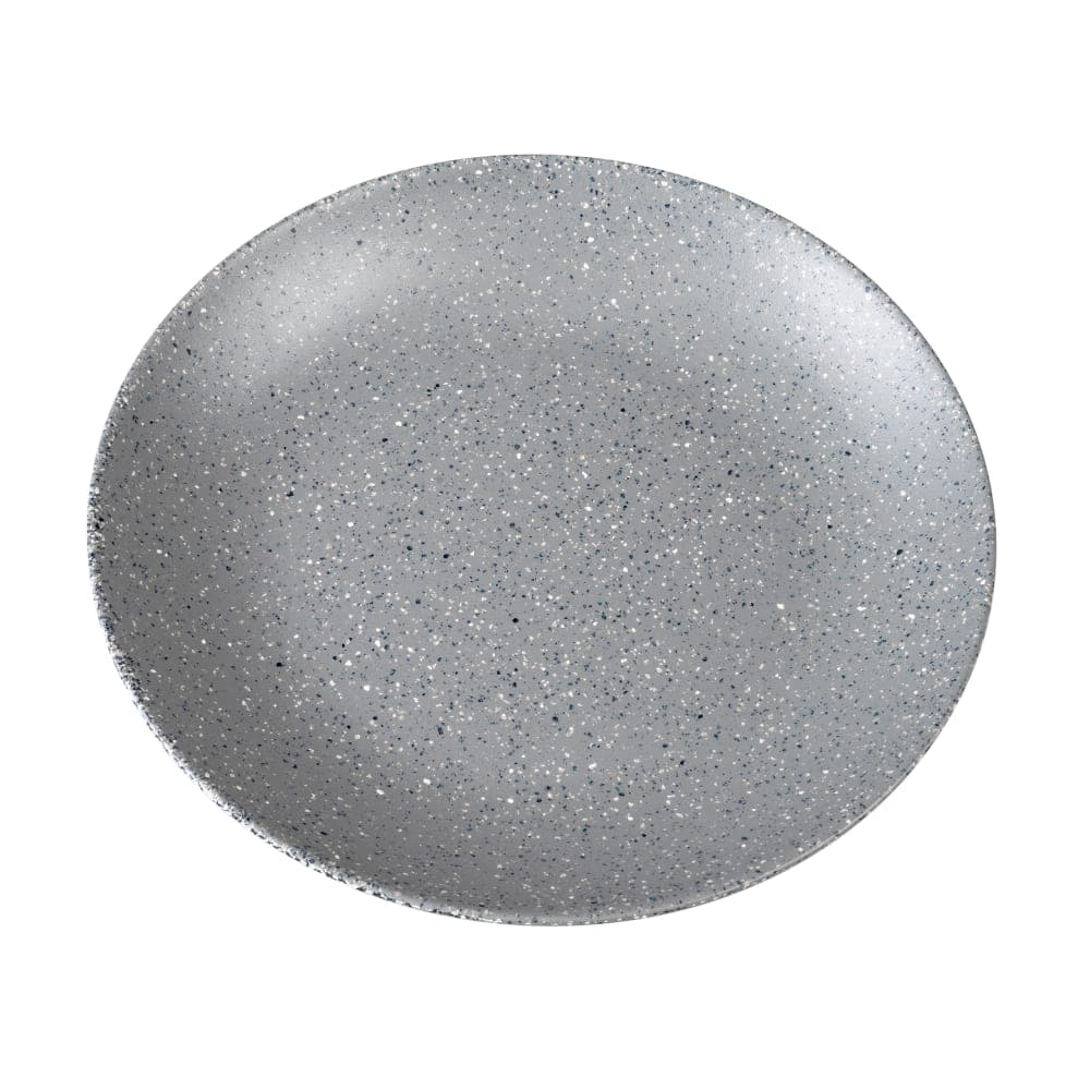 Cal-Mil 22390-9-121 9" Round Melamine Dinner Plate, Gray