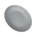 Cal-Mil 22390-9-121 9" Round Melamine Dinner Plate, Gray thumbnail 2