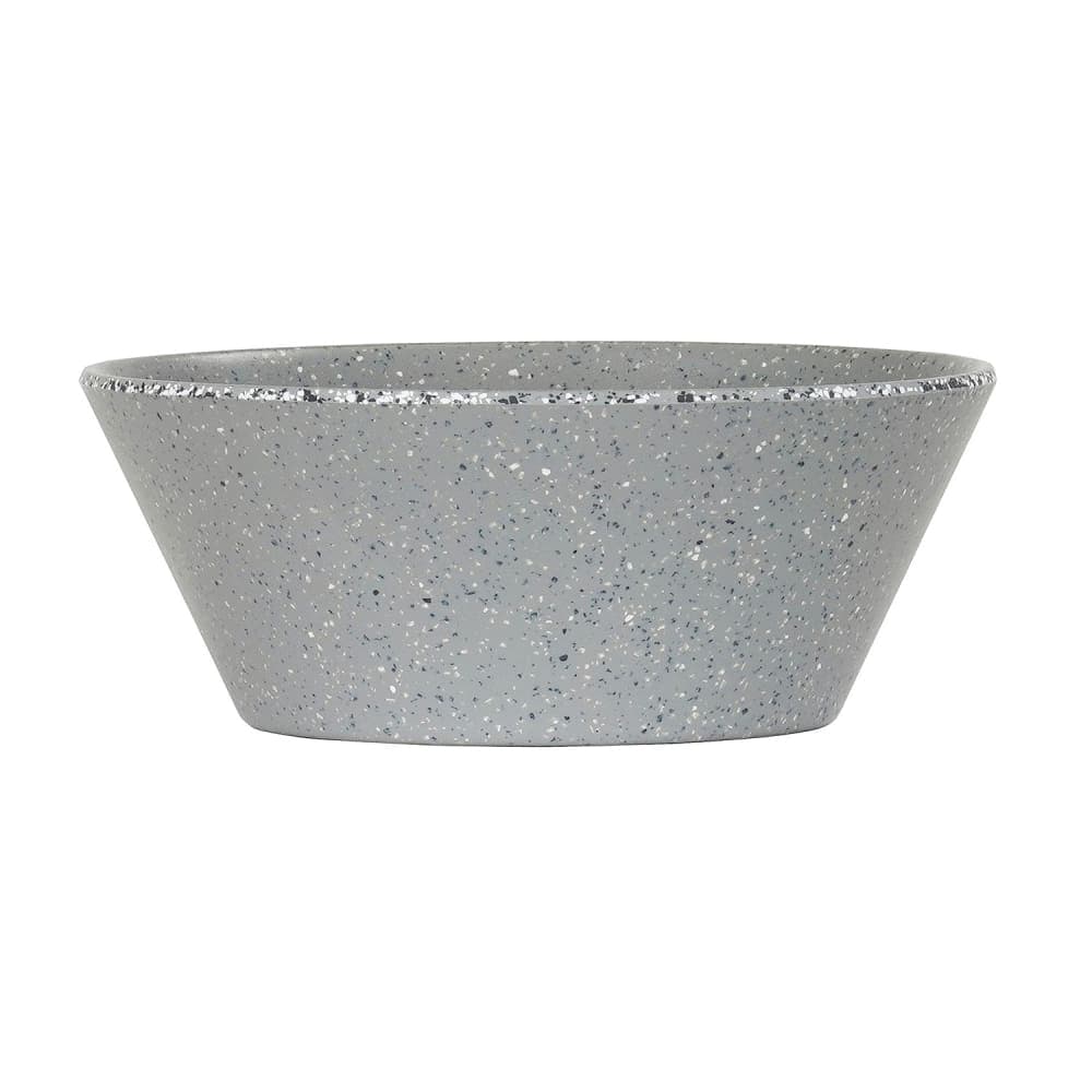 Cal-Mil 22392-7-121 28 oz Round Melamine Bowl, Gray
