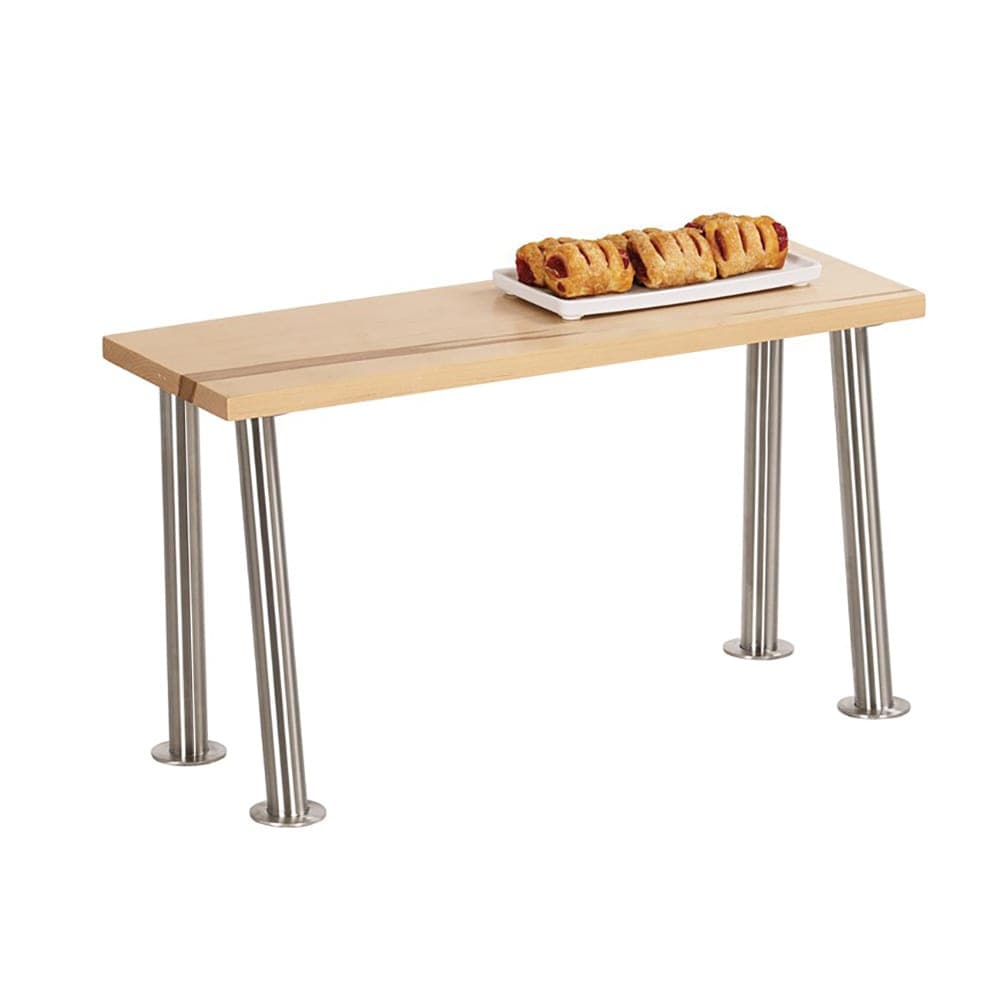 Cal-Mil 22396-11-71 Rectangular Display Riser - 20"L x 7"W x 11"H, Maple Wood, Blonde