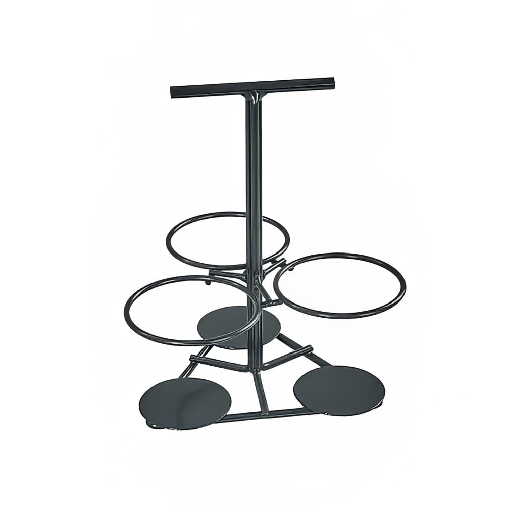 Cal-Mil 22443 3 Ring Cutlery Holder - 8 1/2"D x 11"H for use with 1017 Cylinders