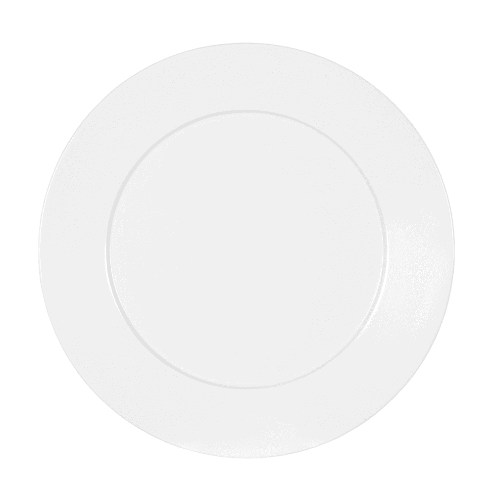 Cal-Mil 22446-7-15 7" Round Melamine Dinner Plate, White