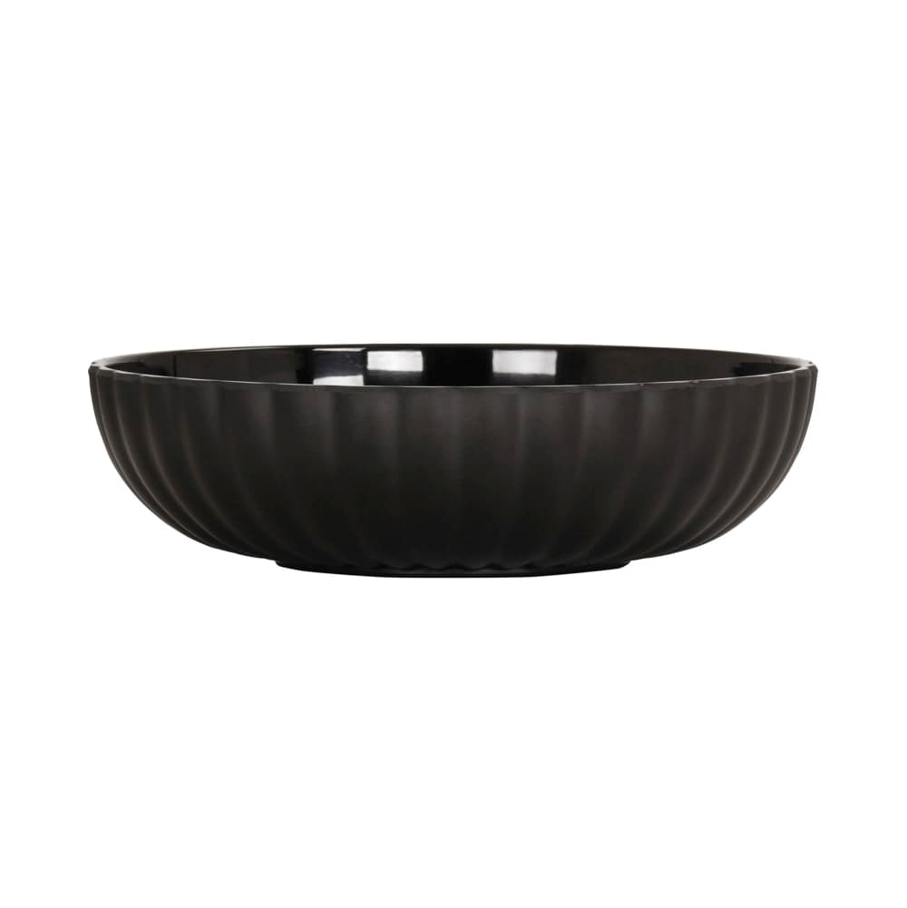 Cal-Mil 22470-8-13 46 oz Round Melamine Bowl, Black