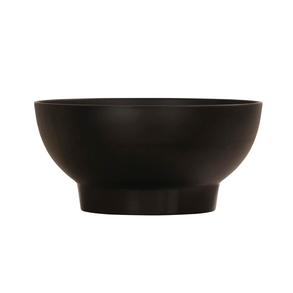 Cal-Mil 22485-8-13 48 oz Round Melamine Serving Bowl, Black