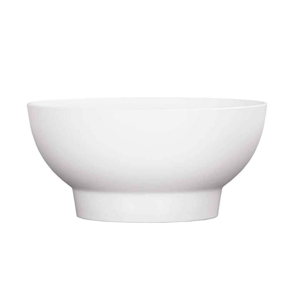 Cal-Mil 22485-8-15 48 oz Round Melamine Serving Bowl, White