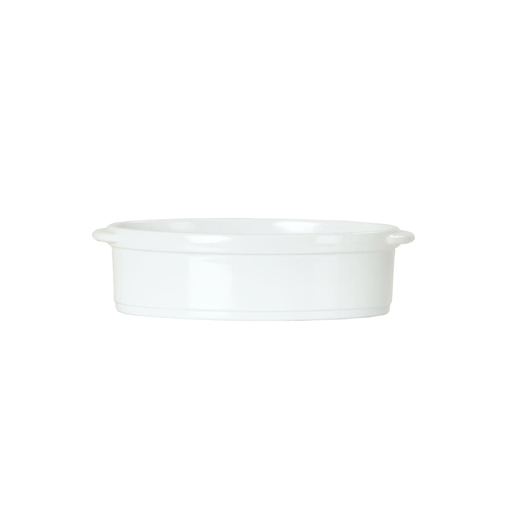 Cal-Mil 22491-74-15 16 oz Oval Melamine Serving Bowl, White