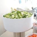 Cal-Mil 22501-1612-13 12 qt Oval Melamine Deep Bowl, Black thumbnail 3